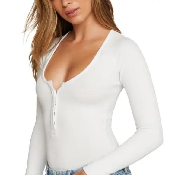 NWT: Good Body Snap Henley Bodysuit Size: XXXXL - Picture 1 of 6